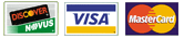Visa, MasterCard & Discover Cards accepted.
